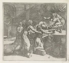 Isaac Blesses Jacob (Paintings in the Loggia of Raphael)