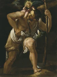 Saint Christopher Carrying the Infant Christ