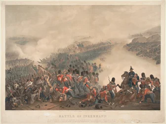 The Battle of Inkerman on November 5, 1854, 1855