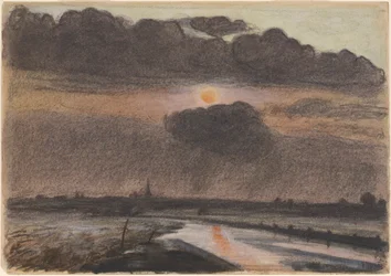 Sunset on the River