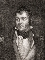 United States Navy Commodore Oliver Hazard Perry, from The History of Our Country, published 1905