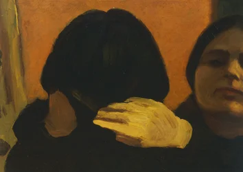 Isa in the mirror (The Artist
