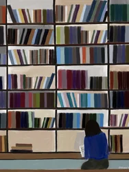 Quiet Library Reading
