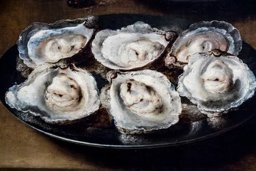 Still Life with Oysters and Pastry