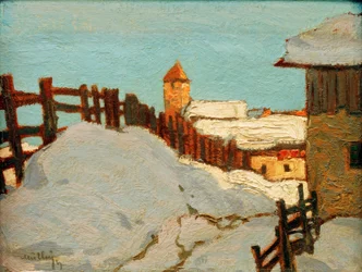 Village in Winter