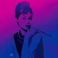 Iconic Pop Art Portrait
