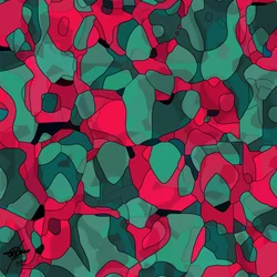 Vibrant Abstract Organics
