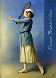 Vintage Tennis Player
