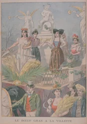 Fatted Ox festivities, Villette, Paris