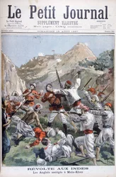 Revolt on the North-West Frontier, the British Besieged at Malakand, India, 1897