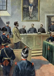 The Anarchist Michele Angiolillo Before the Council of War