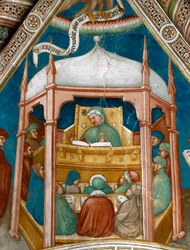 Saint Augustine Teaching Rhetoric in Carthage