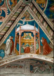 Saint Augustine teaching rhetoric in Carthage