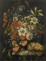 Still Life with Flowers and Fruit