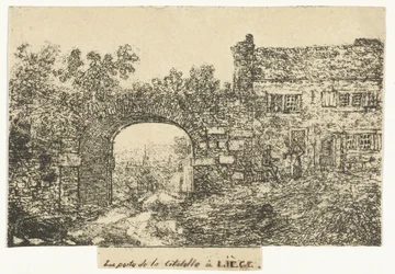 Citadel Gate in Liège