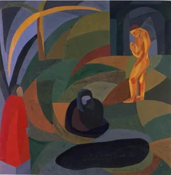 Composition with three figures