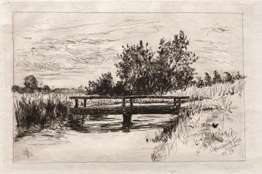 Bridge, Schleissheim, 1879