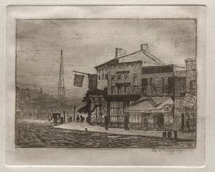 Eagle Street and Woodland Avenue, 1878