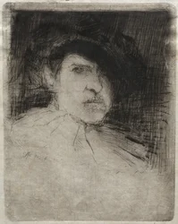 Self-Portrait in Costume