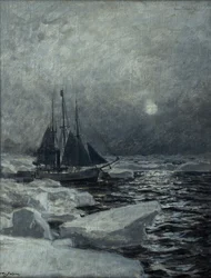 Fram in the Arctic Ocean