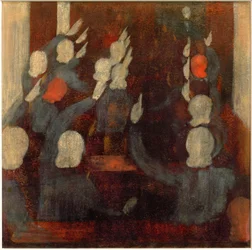 Hands Raised (Answers). Sketch