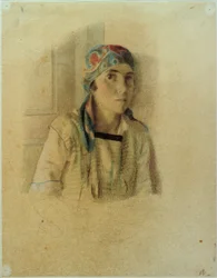 Girl with Headscarf