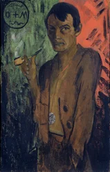 Self-Portrait with Pentagram