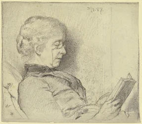 Luise Scholderer reading