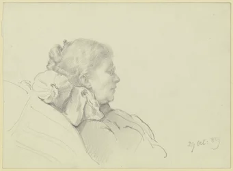 Luise Scholderer reading