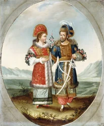An Exotic Couple, Early 19th Century