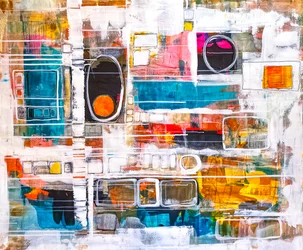 Vibrant Abstract Forms