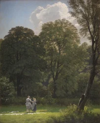 Bleaching Linen in a Clearing