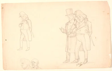 Caricature of the Ørsted Brothers