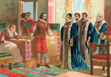 Francis Bacon before the Parliamentary Commission