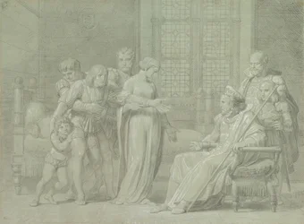 King Charles VIII of France with the Dying Gian Galeazzo Sforza at Pavia