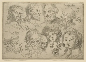 Sketchplate with Ten Heads