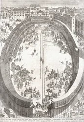 A Large Folding Plate of the Great Theatre