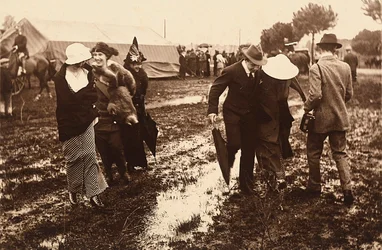 Guests at the Festivities of a Fox Hunt at Capannelle, Near Rome, 22/02/1915