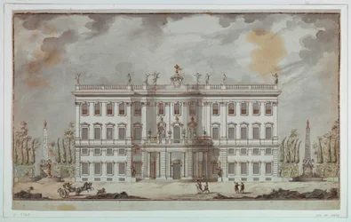 Project for the Elevation of a Villa, late 18th century