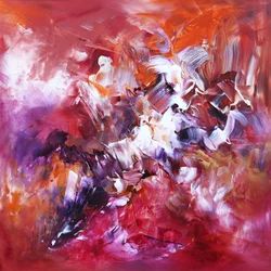 Fiery Abstract Energy