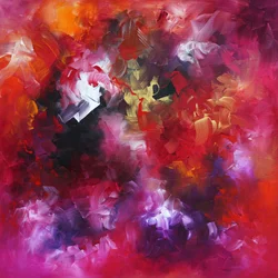 Passionate Abstract Hues