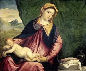 Madonna with Sleeping Child, Between 1540 and 1560
