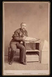 Portrait of Fred Mather 1833-1900