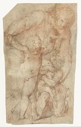 Madonna with the Christ Child and the Young John the Baptist