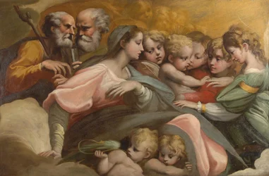The Mystical Marriage of Saint Catherine