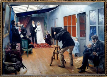 A Wedding with the Photographer in 1879