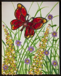 Butterflies, Red & Yellow, 2016