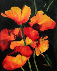 Spirited Poppies