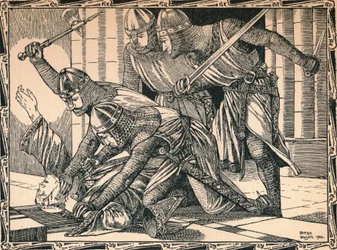 The Murder of Thomas A. Becket, 1902