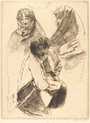 Three Veiled Women